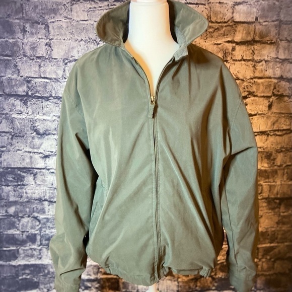 𝅺MENS Izod Zippered Golf Jacket M - Picture 1 of 6
